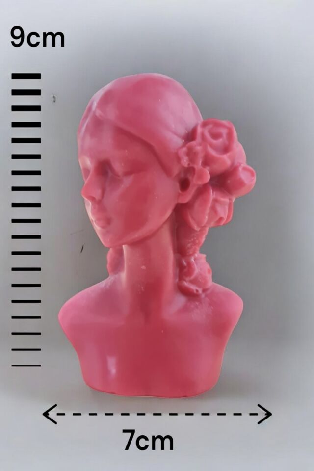 Kadın Pembe 2li Mum Seti