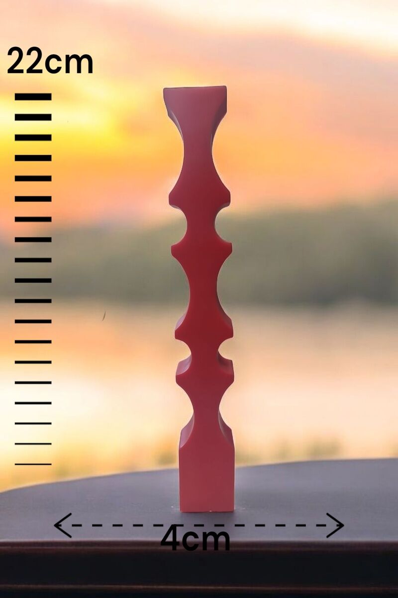 Şamdan Kırmızı Mum