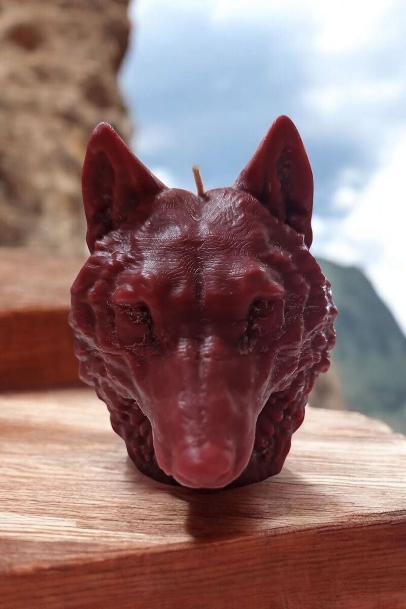 Kahverengi Kurt Büyük Boy Mum