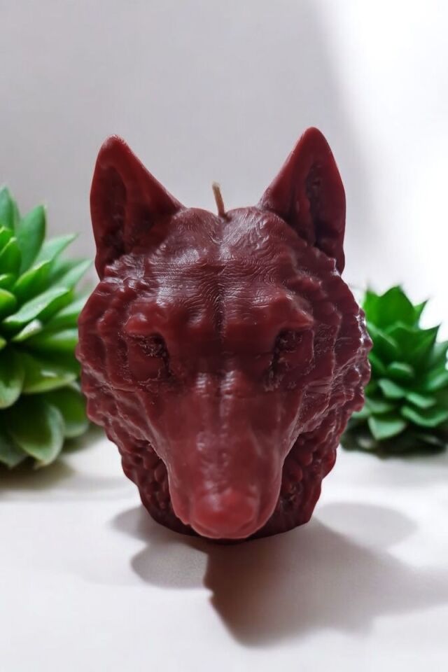 Kahverengi Kurt Büyük Boy Mum