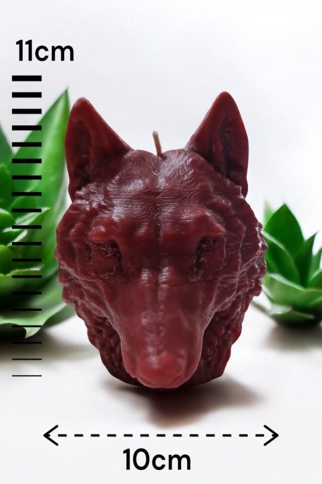 Kahverengi Kurt Büyük Boy Mum