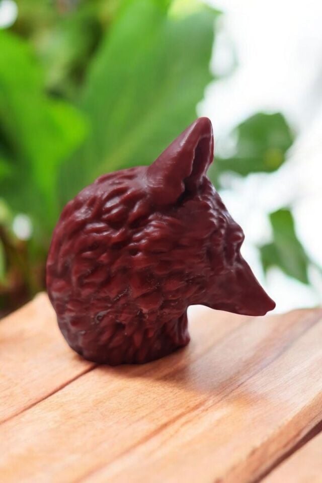 Kahverengi Kurt Büyük Boy Mum