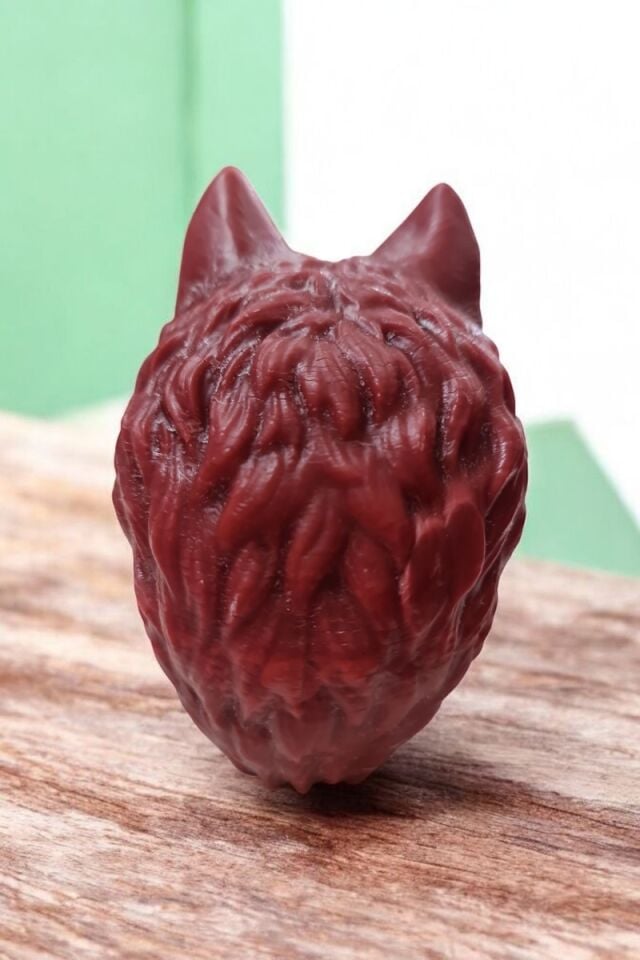 Kahverengi Kurt Büyük Boy Mum