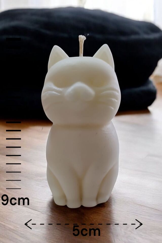 Beyaz Kedi Mum