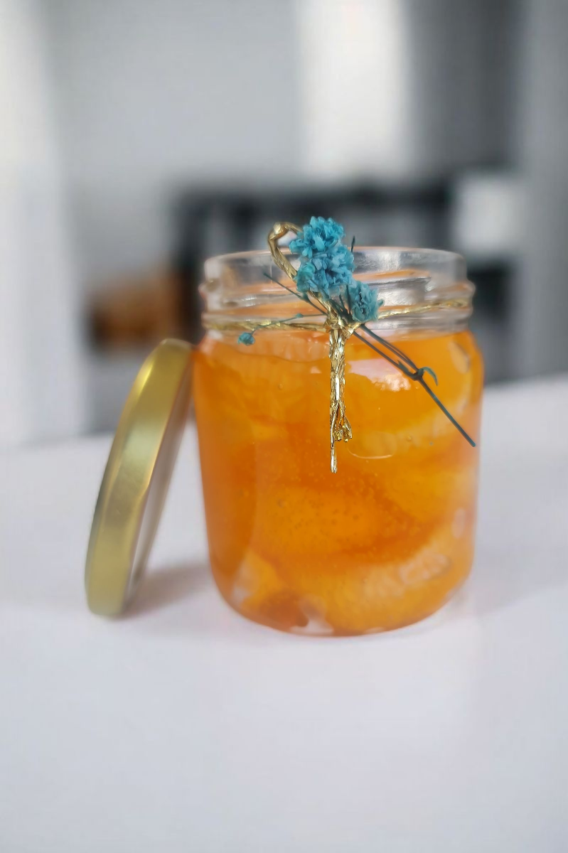 Mum Mandalina Reçeli Kavanozu