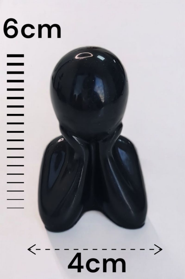 Anne Baba Cocuklar Biblo Epoksi Siyah