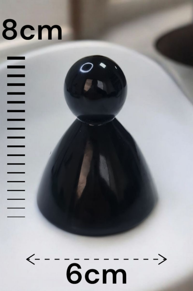 Soyut Aile Biblo Seti Epoksi Siyah