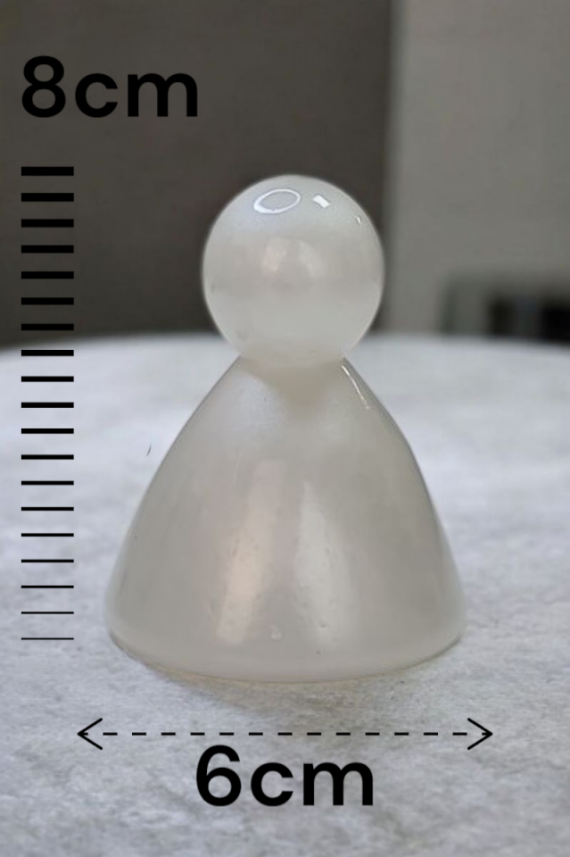 Soyut Aile Biblo Seti Epoksi Beyaz