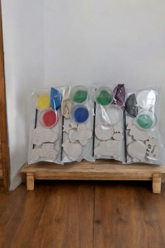 Random Taş Boyama Seti/Kendin Yap/Doğum Günü Hediyesi/Etkinlik/Tatil,Özel Gün Hediyesi  10 adet