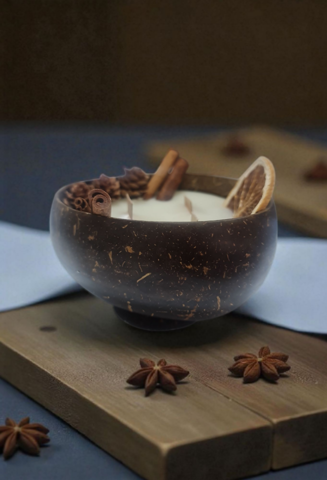 Hindistan Cevizi Kabuğunda Kış Masalı